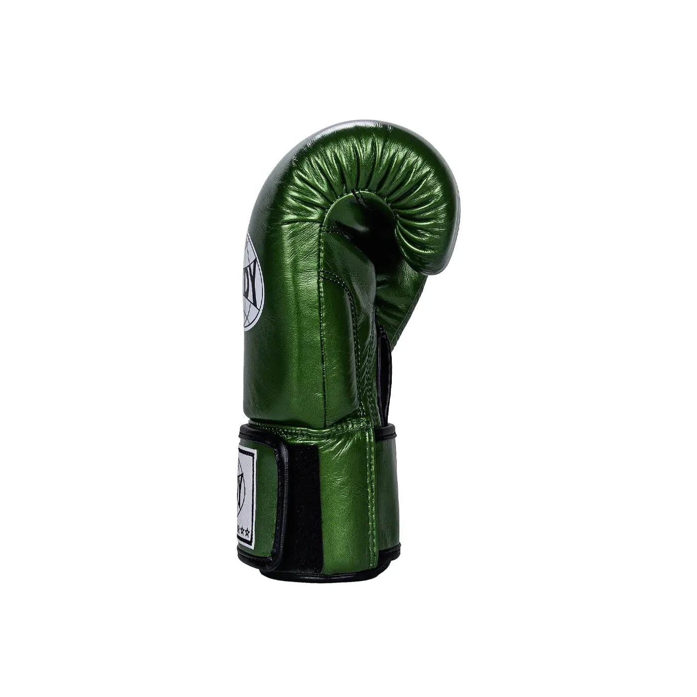 Găng boxing Windy màu xanh lá kim loại - góc phải